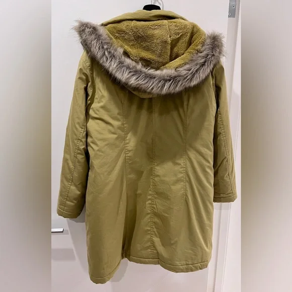 Universal Thread Mustard Water-Resistant Jacket - Picture 5 of 10